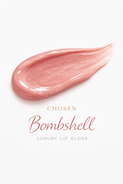 CHOSEN Luxury Lip Gloss with LED Light &amp; Mirror