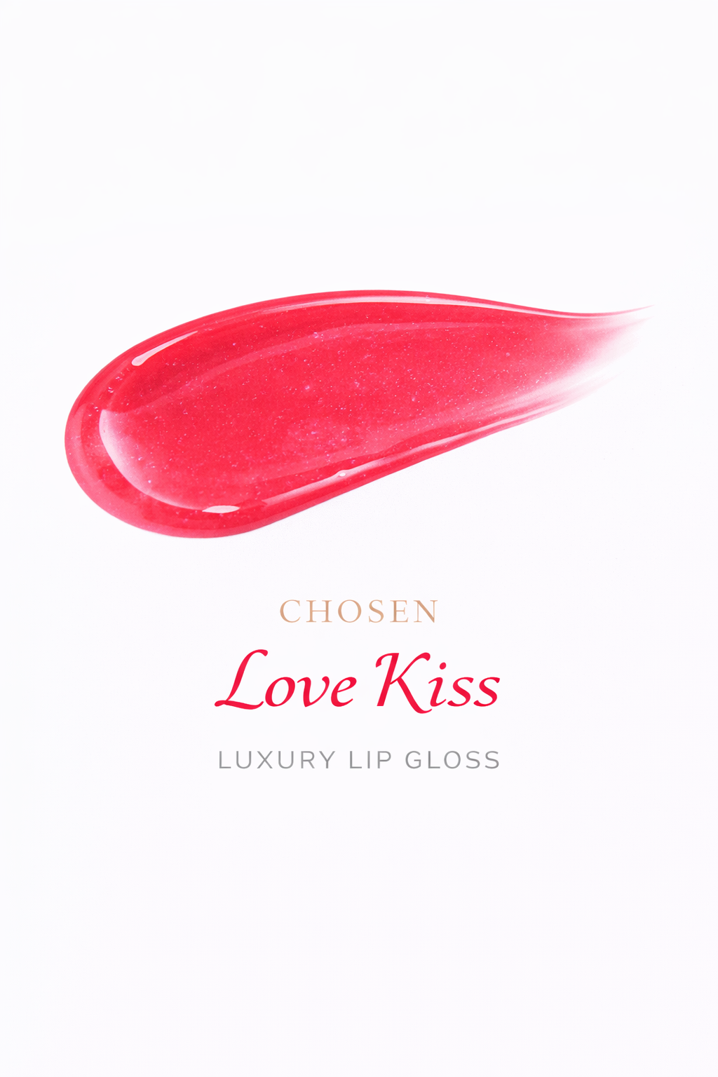 Love Kiss
A vibrant cherry red gloss that creates a romantic, kissable shine.