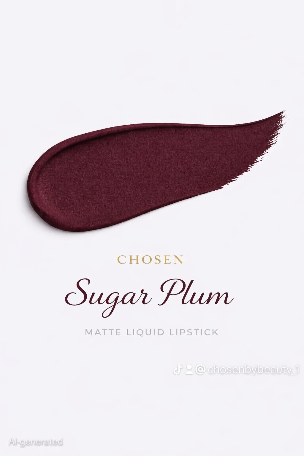 CHOSEN Creamy Matte Luxury Lip Gloss