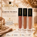 CHOSEN Earth Nudes Luxury Lip Gloss Collection