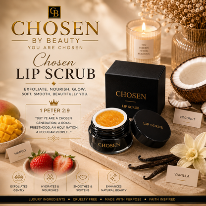 Chosen By Beauty Lip scrubs