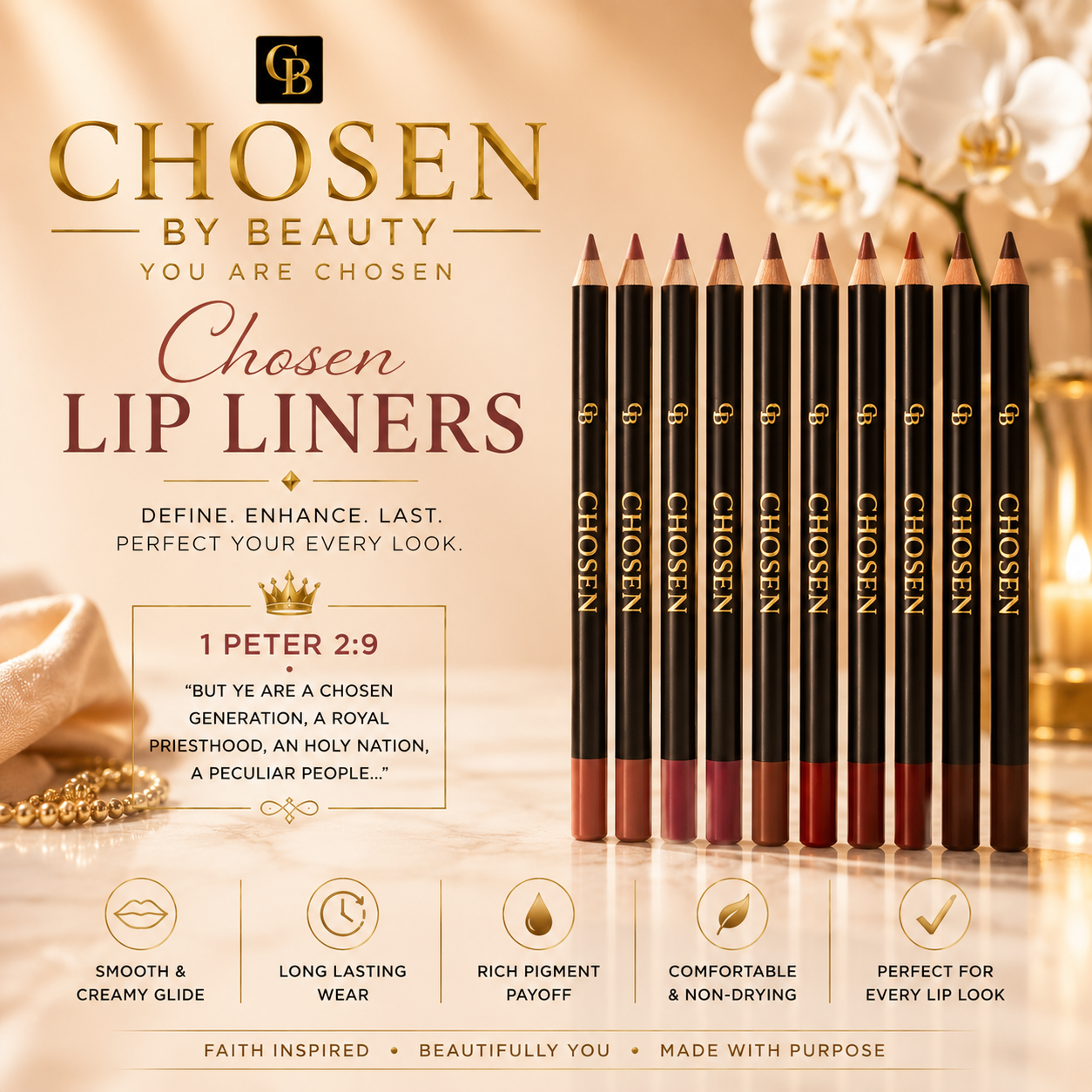 CHOSEN Creamy Lip Liners
