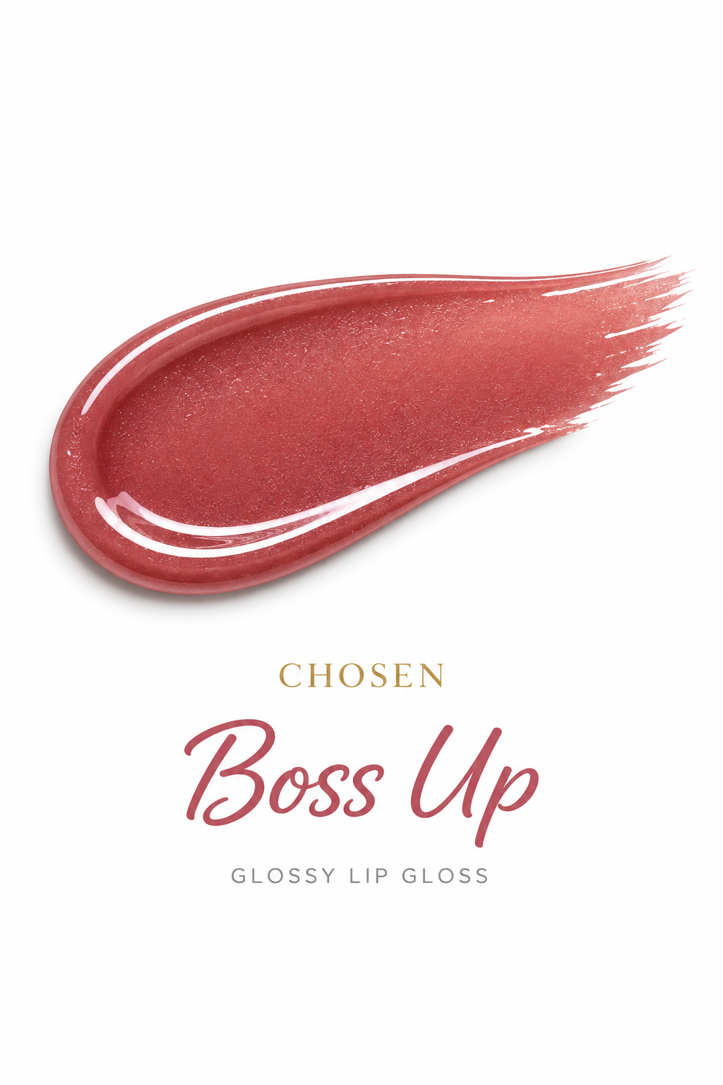 CHOSEN Luxury Lip Gloss with LED Light & Mirror
